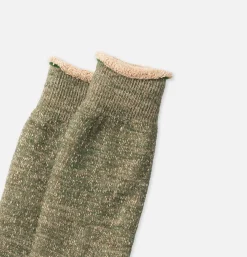 ROTOTO Double Face Greenbrown* Socks