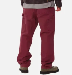 CARHARTT WIP Double Knee Pant Malbec* Trousers