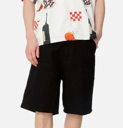 CARHARTT WIP Double Knee Short Black* Shorts