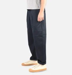 UNIVERSAL WORKS Double Pleat Pant Navy* Chinos