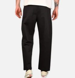 UNIVERSAL WORKS Double Pleated Pant Black* Chinos