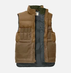FILSON Down Cruiser Vest Dark Tan* Coats & Jackets