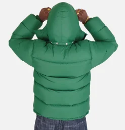 CRESCENT DOWN WORKS Down Sweater Green Navy* Coats & Jackets