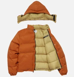 CRESCENT DOWN WORKS Down Sweater Jacket Rust* Coats & Jackets