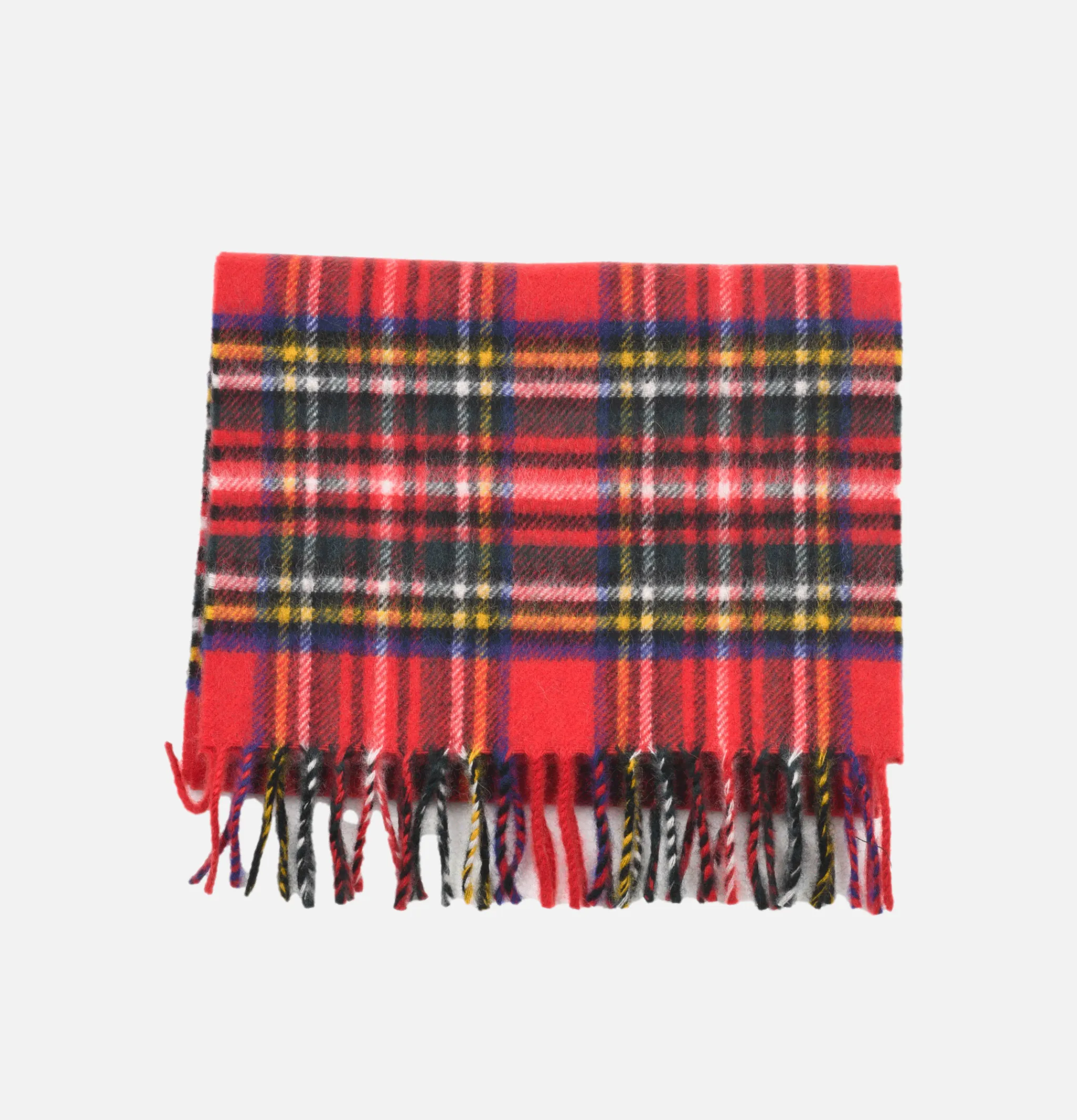 JOSHUA ELLIS Echarpe Cachemire Tartan Red* Gloves • Beanies • Scarves