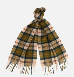 BARBOUR Echarpe Lambswool Tartan Green* Gloves • Beanies • Scarves