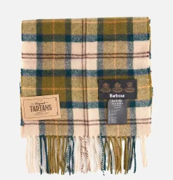 BARBOUR Echarpe Lambswool Tartan Green* Gloves • Beanies • Scarves