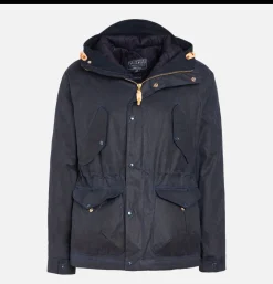 MANIFATTURA CECCARELLI Fisherman Parka Navy* Coats & Jackets