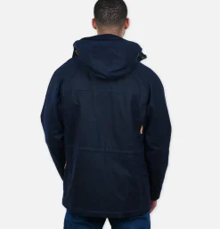 MANIFATTURA CECCARELLI Fisherman Parka Navy* Coats & Jackets