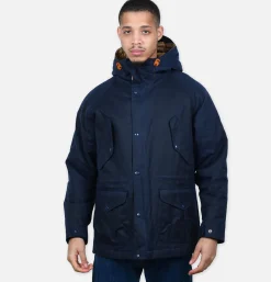 MANIFATTURA CECCARELLI Fisherman Parka Navy* Coats & Jackets