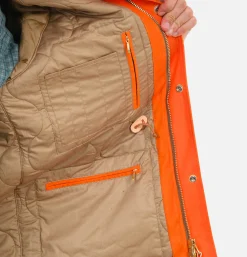 MANIFATTURA CECCARELLI Fisherman Parka Orange* Coats & Jackets