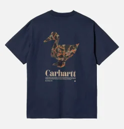 CARHARTT WIP Fold Duck Tee Air Force Blue* T-shirts