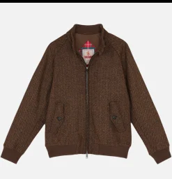 BARACUTA G9 Herringbone Wool Bark* Veste