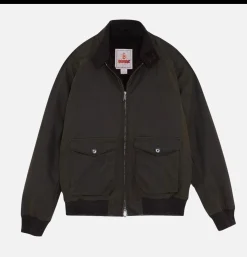 BARACUTA G9 Jacket Waxed Moss Green* Veste