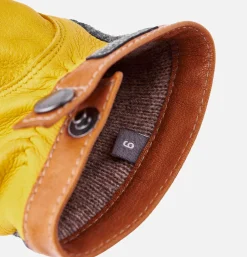 HESTRA Gants Deerskin Wool Tricot Charcoal* Gloves • Beanies • Scarves