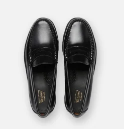 G.H. BASS Gh Bass Larson Black Gh Bass Women's Moccasin*Women Shoes