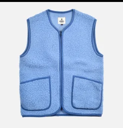 COLDBREAKER Gilet Pepitco Toyblue* Sweatshirts & Fleeces