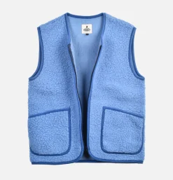 COLDBREAKER Gilet Pepitco Toyblue* Sweatshirts & Fleeces