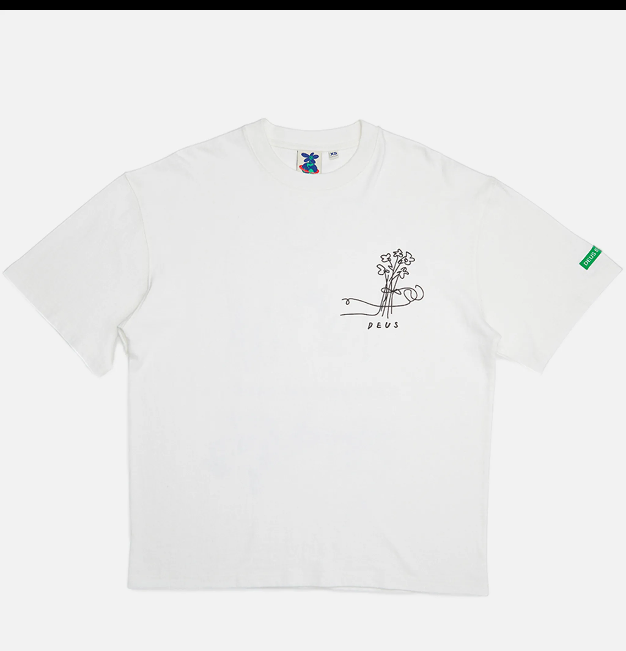 DEUS Hauntology Tee Vintage White* T-shirts