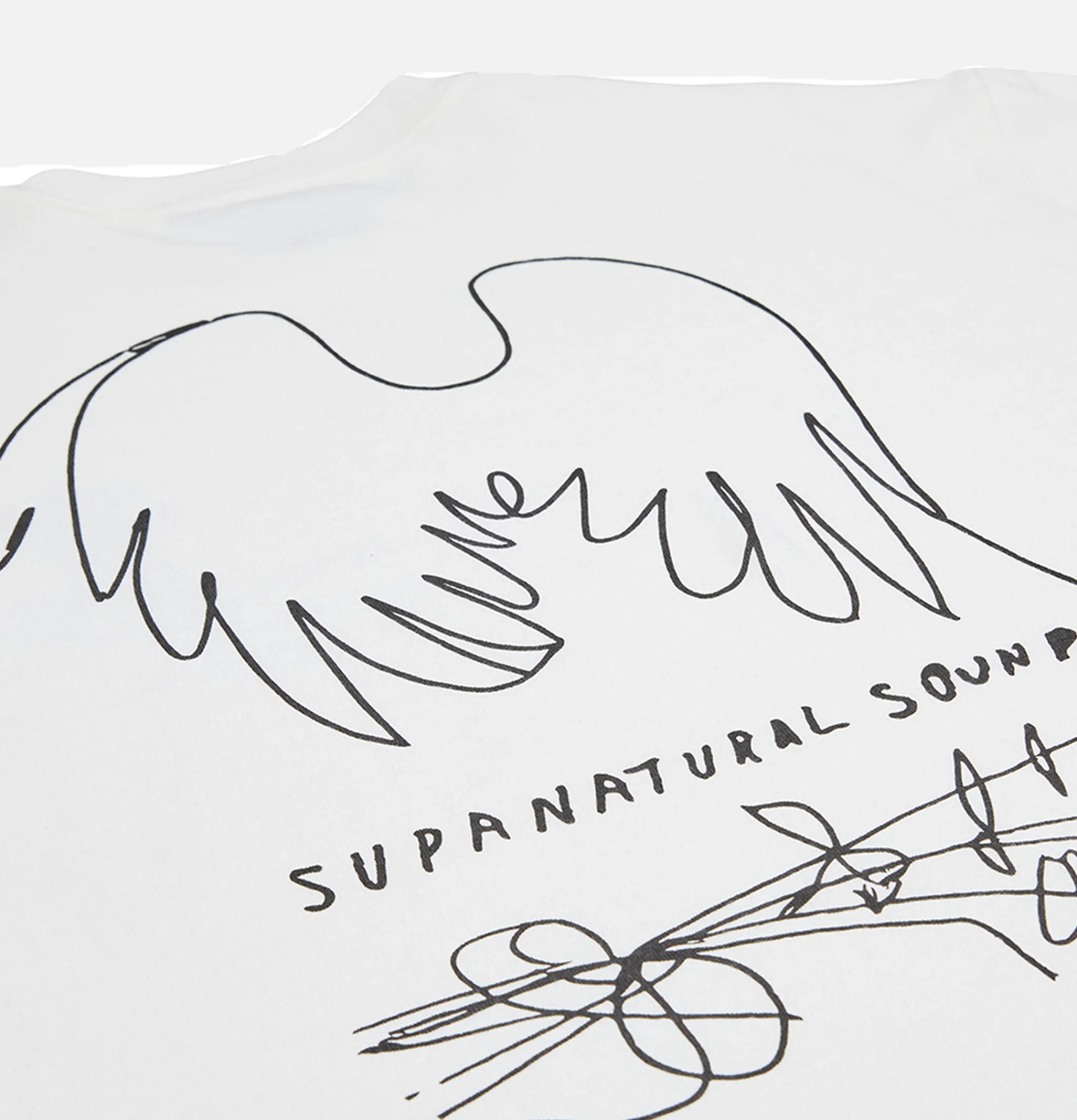 DEUS Hauntology Tee Vintage White* T-shirts