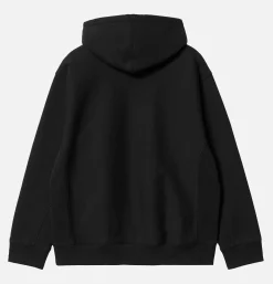 CARHARTT WIP Hooded American Script Black* Sweatshirts & Fleeces