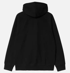 CARHARTT WIP Hooded Chase Jacket Black* Sweatshirts & Fleeces