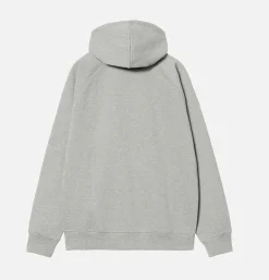 CARHARTT WIP Hooded Chase Jacket Grey Heath* Sweatshirts & Fleeces