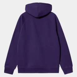 CARHARTT WIP Hooded Chase Sweat Tyrian* Sweatshirts & Fleeces