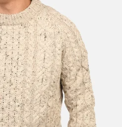 PEREGRINE Hudson Aran Knit Skiddaw* Knitwear