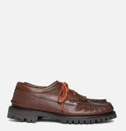 YUKETEN Italian Blutcher Moccassins Palermo Brown* Shoes