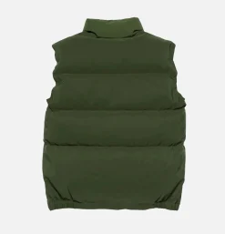 CRESCENT DOWN WORKS Italian Down Vest Olive* Coats & Jackets