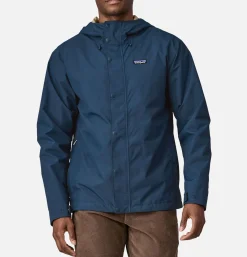 PATAGONIA Jackson Glacier Rain Jacket Blue* Coats & Jackets