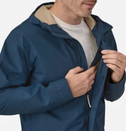 PATAGONIA Jackson Glacier Rain Jacket Blue* Coats & Jackets