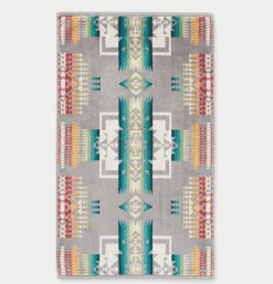 PENDLETON Jacquard Hand Towels Grey* Maison