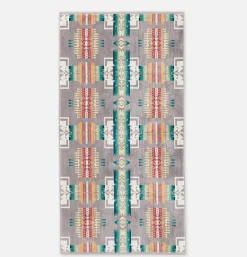 PENDLETON Jacquard Spa Towel Chief Joseph Grey* Maison