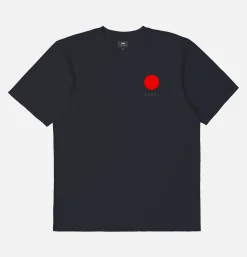 EDWIN Japanese Sun Tee Shirt Navy* T-shirts
