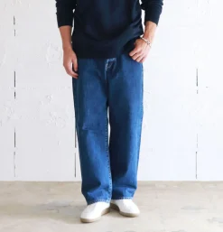 HATSKI Jean 22003 Wide Used Blue* Jeans