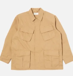 UNIVERSAL WORKS Jungle Jacket Polytech Sand* Veste