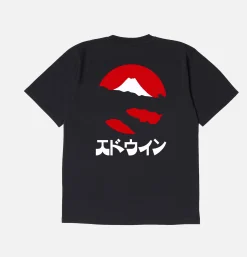 EDWIN Kamifuji Tee Black* T-shirts