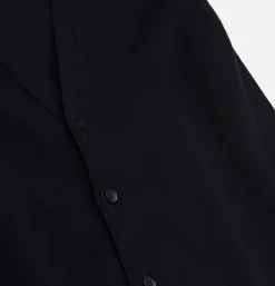 WILLIAM LOCKIE Lambswool Cardigan Navy* Knitwear