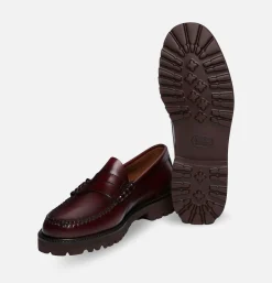 G.H. BASS Larson 90's Penny Loafer Wine* Mocassins