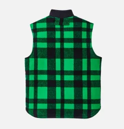 FILSON Lined Mackinaw Wool Vest Green* Veste|Coats & Jackets