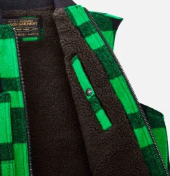 FILSON Lined Mackinaw Wool Vest Green* Veste|Coats & Jackets