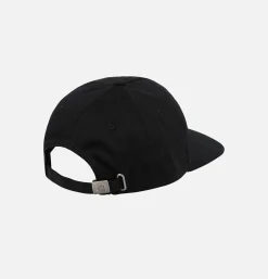 CARHARTT WIP Liquid Script Cap Black* Caps & Hats