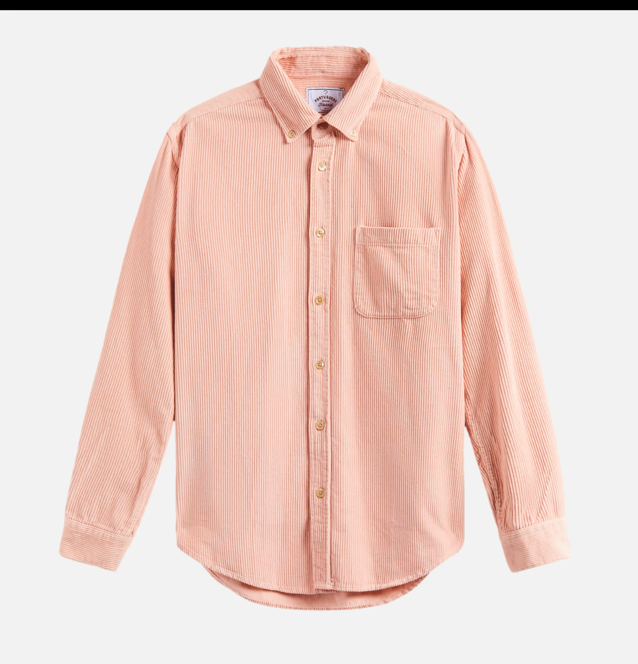 PORTUGUESE FLANNEL Lobo Cord Shirt Old Rose* Shirts & Polos