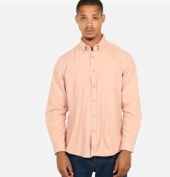 PORTUGUESE FLANNEL Lobo Cord Shirt Old Rose* Shirts & Polos