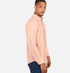 PORTUGUESE FLANNEL Lobo Cord Shirt Old Rose* Shirts & Polos