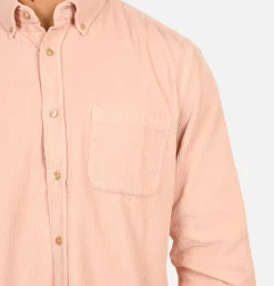 PORTUGUESE FLANNEL Lobo Cord Shirt Old Rose* Shirts & Polos