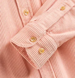 PORTUGUESE FLANNEL Lobo Cord Shirt Old Rose* Shirts & Polos