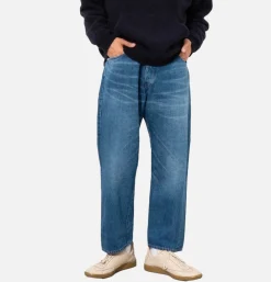 ORDINARY FITS Loose Ankle Denim Used Blue* Jeans